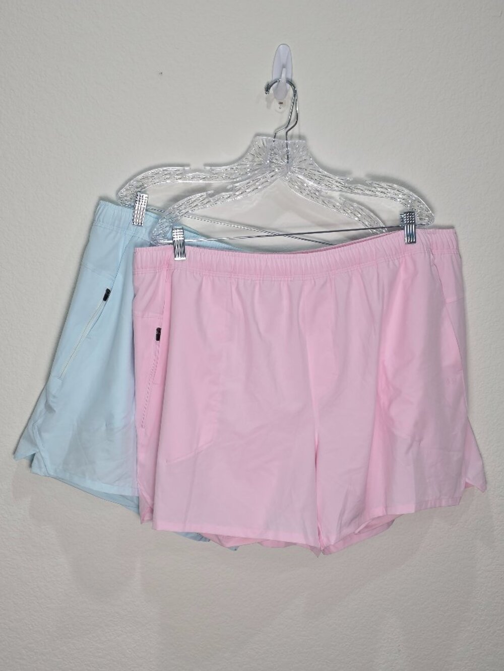 DSG 5" Agility 2-in-1 Running Shorts Bundle NWT Pink Blue Size XXL Set